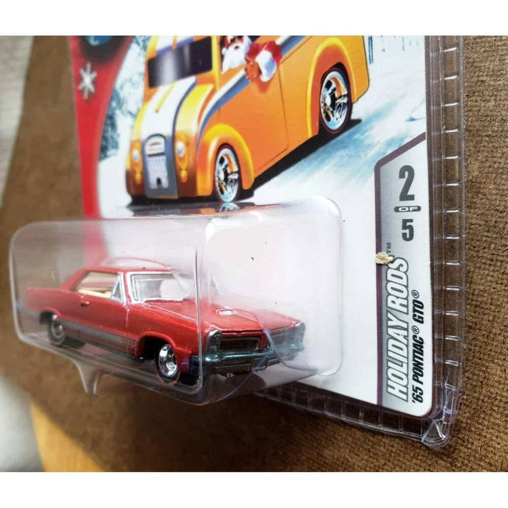 Hot Wheel '65 PONTIAC GTO Metallic RED 2/5 2006 HOLIDAY RODS 1:64 RL REAL RIDERS